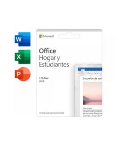 Microsoft Office Hogar y Estudiantes 2019