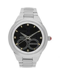 Reloj Análogo Cloe OE2320 Acero Inoxidable Plateado - Talla Única