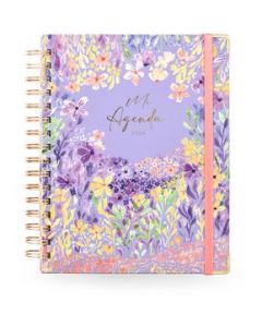 Agenda 2024 Manoa&reg; Modelo Jacaranda - Vista Semanal - con Funda Protectora