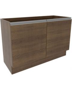 Mueble Cocina Madesa Glamy 120cm Sin Tablero Ni Fregadero M - Marron