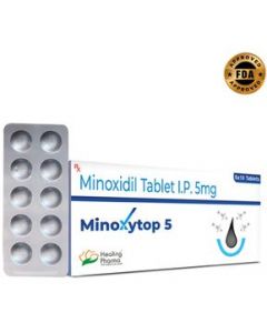 Minoxidil Pastillas 5mg 50 Tabletas Minoxytop - 50