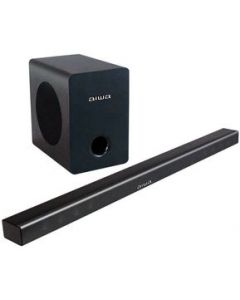 Aiwa Barra de Sonido con Subwoofer de 2.1 Canales, 120W - AWSBH1W-W