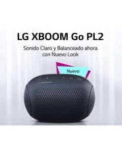 BOCINA PORTATIL XBOOM, BLUETOOTH MARCA LG PL2