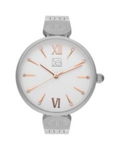 Reloj Análogo Cloe OE2323 Acero Inoxidable Plateado - Talla Única