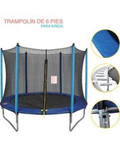 Brincolín Trampolín Infantil 6 ft / 1.82 mts Diámetro - M