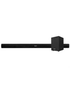 Barra De Sonido Con Subwoofer Bluetooth Fm Usb Aux Sbar-0002 Color Negro - ...Negro