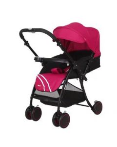 Carriola D Bebe Lu Baby Reversible Camita Rosa