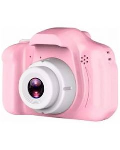 Fralugio Cámara Infantil de Uso Rudo Para Niños 1080P Lente 3mpx - Rosa