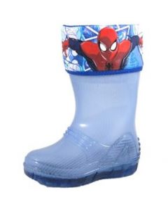 Bota Lluvia Luces Spiderman Niño Bubble Gummers Willis 13-21 - 13