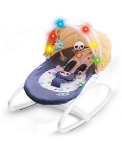 Bouncer Mecedor AEIOU Rocker Cozy 3 en 1 Luz Musical