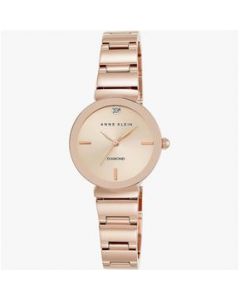 Reloj Mujer Anne Klein Con Diamante 28 Mm Ak/2434rgrg - UNITALLA