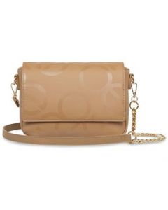 Bolsa Crossbody Cloe para Mujer Asas Intercambiables Camel - GRANDE