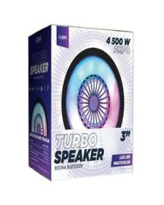 BOCINA TURBO SPEAKER HAWK color negro