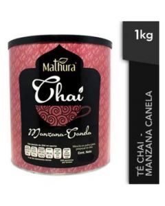 Bolsa De Te Chai Sabor Manzana Canela De 1kg Marca Mathura.