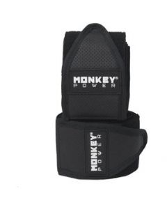 RODILLERAS MONKEY POWER PRO BLACK TIPO VENDA GYM CROSSFIT - NEGRA