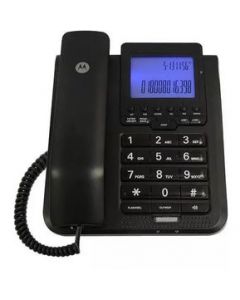 Telefono Alambrico Motorola Moto2lx Dos Lineas Flash Negro - ...Negro