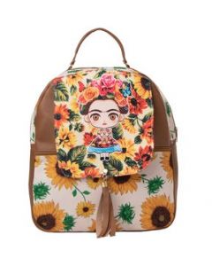 Mochila Yute De Mujer Fana Selma Color Camel Fina