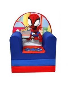 Sillon Infantil Convertible A Cama De Espuma Disney Spidey