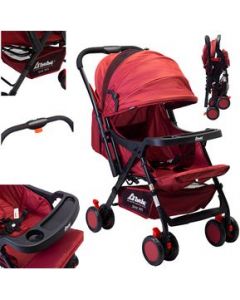 Carriola Reversible Para Bebé D Bebe Bm Ligera Y Reclinable