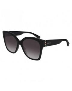 Lentes de sol Gucci GG0459S 001 Square Shape Negro Degradado Dorado - M