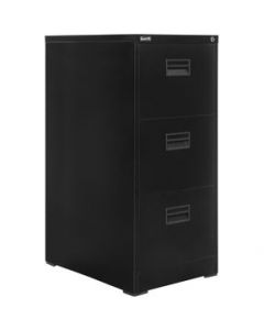 Archivero Metalico Guardex Organizador Oficina Con 3 Cajones - Negro