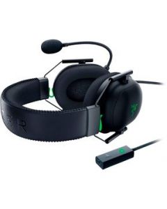 Audifonos Alambricos Razer Blackshark v2 + USB Sound Card Negro