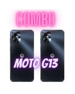 COMBO 2 MOTOROLA G13 128GB 4GB COLOR GRIS