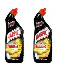 Harpic Limpiador Power Ultra Citrus 2 Piezas