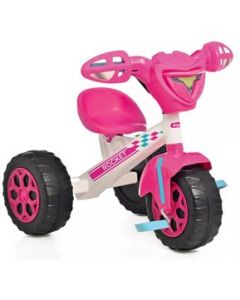 Triciclo Montable Para Niños Prinsel Rocket Con Sonidos Rosa