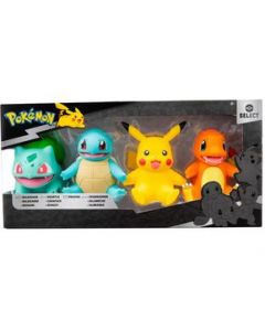 Juego De 4 Figuras Pokémon 680044 Región Del Kanto