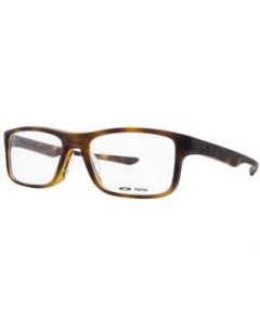 Lentes Oakley Oftalmico OX8081 0453 Plank 2.0 Matte Tortoise - MEDIANA