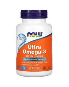 Ultra Omega 3 90Softgels Omega 3 EPA500 DHA250 - Softgels