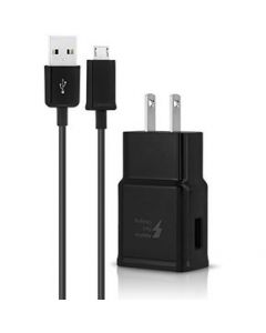 Cargador Rapido Samsung con Cable USB para Galaxy S7 / S7 Edge / Note 5 - Negro