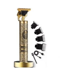 Rasuradora Afeitador Eléctrica Hombre Para Barba Cabello Kit - ...Dorado