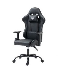 Silla Gamer Maximo Confort Reclinable Resistente WolfNEGRO