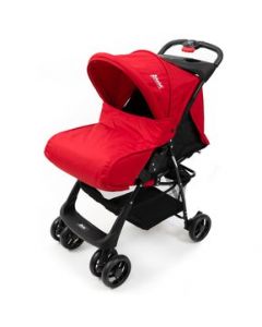 Carriola D Bebe Citi Reclinable Cubre Pies Ligera Roja