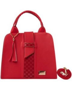 Bolsa De Mujer Fana Malú Color Rojo Sensacional