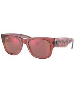 Lentes Ray Ban RB0840S 6637/2K Mega Wayfarer Vino Carey - MEDIANA