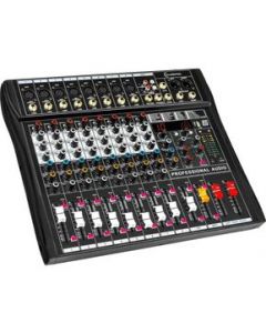 Consola Mezcladora 8 Canales Bluetooth Usb Estudio Sonido