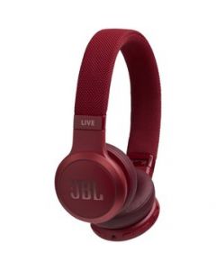 Audifonos Bluetooth JBL Live 400BT Auxiliar 24 Horas - Rojo