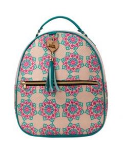 Mochila Yute De Mujer Fana Paris Color Aqua Original