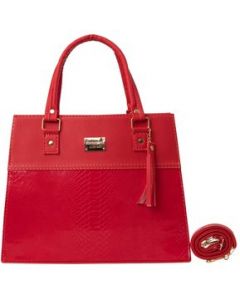 Bolsa De Mujer Fana Maura Color Rojo Espectacular