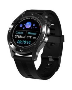 Fralugio Smartwatch Reloj Inteligente F22  Podometro Obturador Remoto - Negro