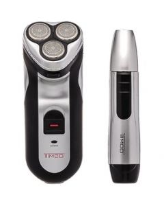 Rasuradora afeitadora shaver BSK-9000 Timco-Plateada