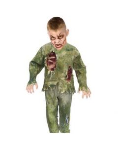 Disfraz Tudi De Disfraz Zombie Niño Muerte Dead Muerto Halloween - TALLA 8